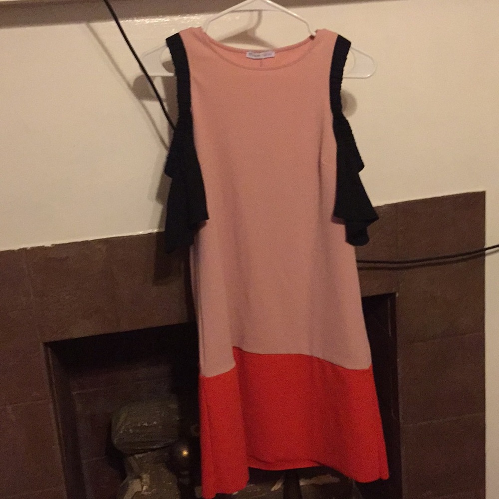 Zara Color Block Dress